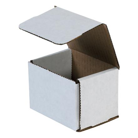 4-3/8 x 4-3/8 x 3-1/2 White self-locking mailer box
