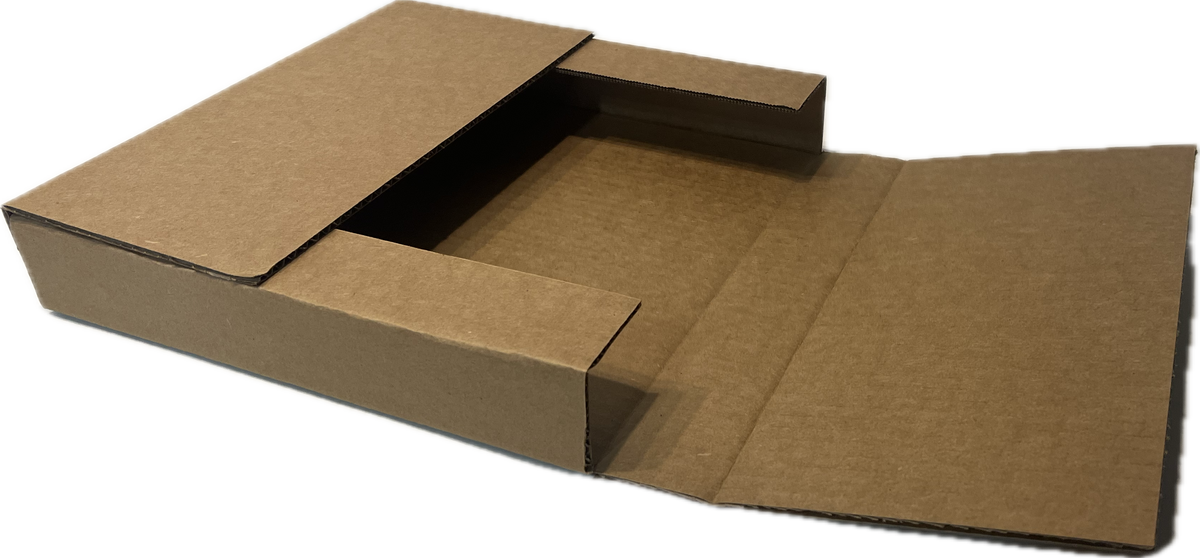 12-1/2 x 12-1/2 x 2 One Piece LP Record Album Mailer – Short Run Boxes